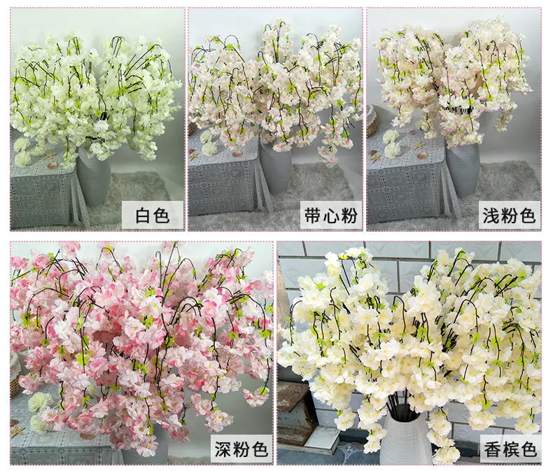 Wholesale Cheap Artificial Cherry Blossom Flower Branches Buy Cherry