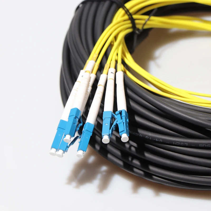 2Piece LC-LC 15 metre Fibre Optic Patch Cable LC to LC Fiber Cable wholesale