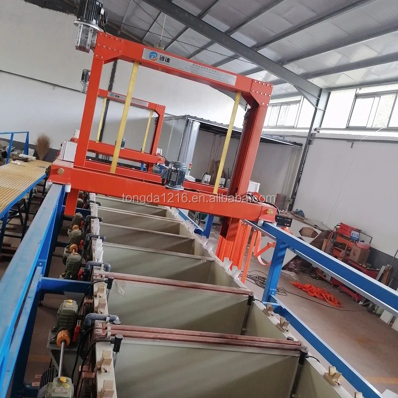 Electro Galvanizing Line Barrel Plating Equipment Brass Electroplating ...