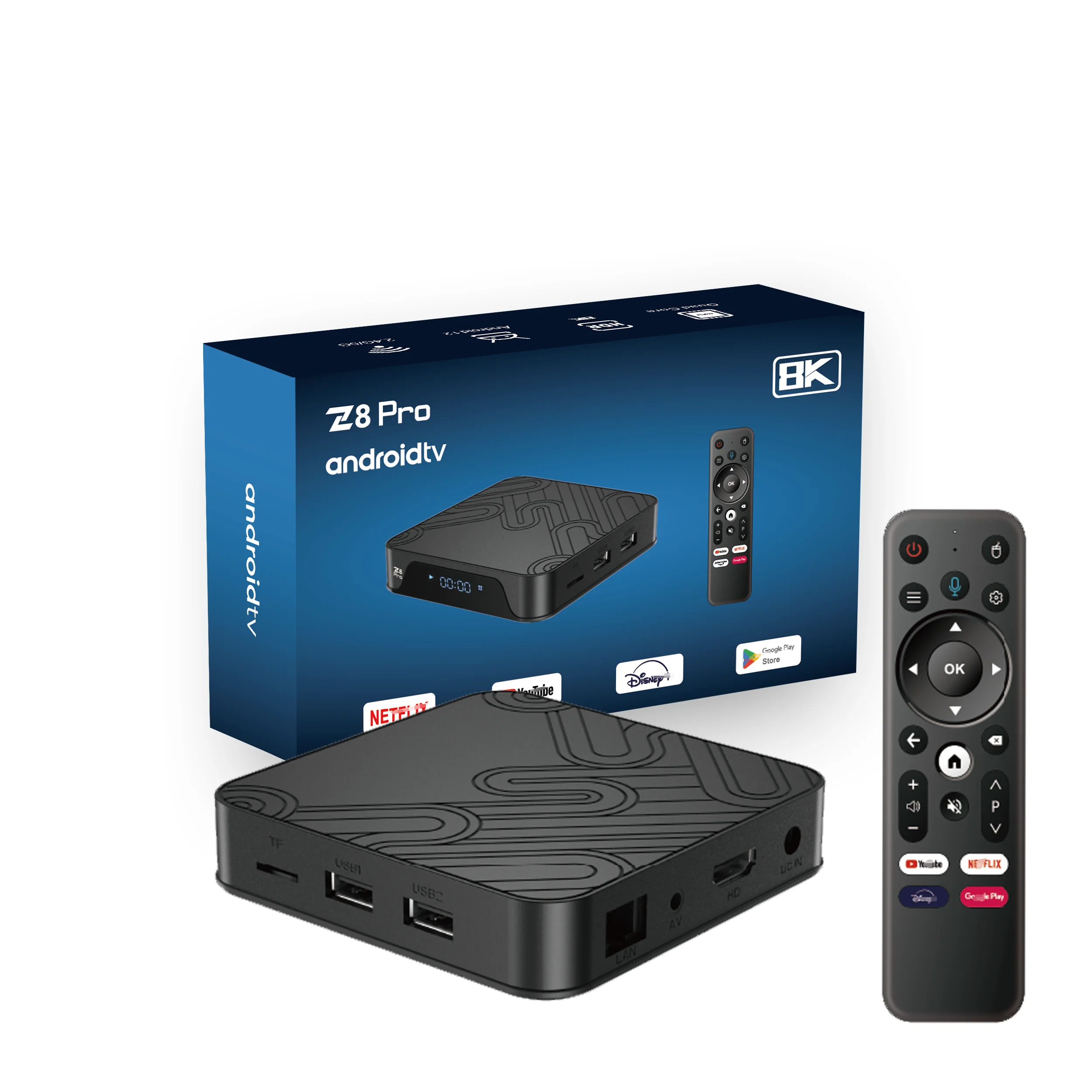 Wholesale Z8 TV Box 4K - Allwinner H618 Android 12 Smart Stick