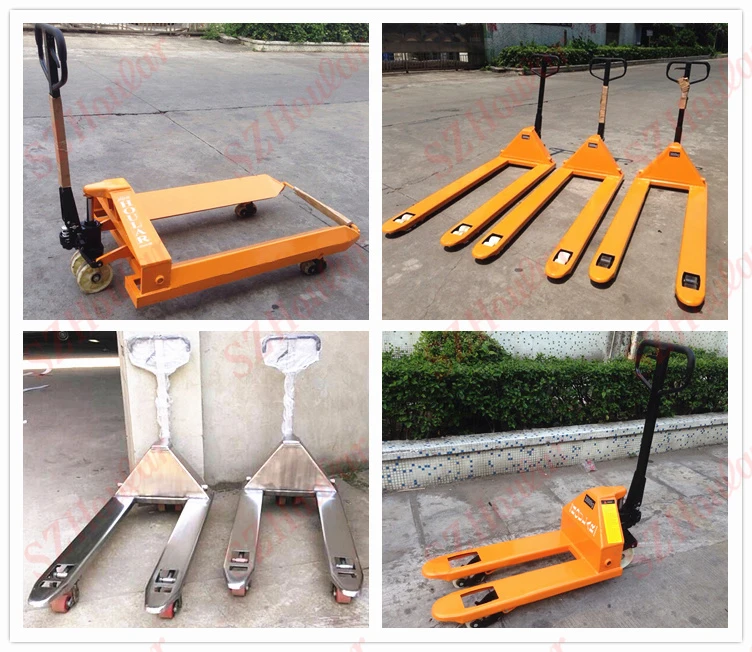 China Hand Jack Pallet Manual Pallet Truck 5 Ton Hand Pallet Truck