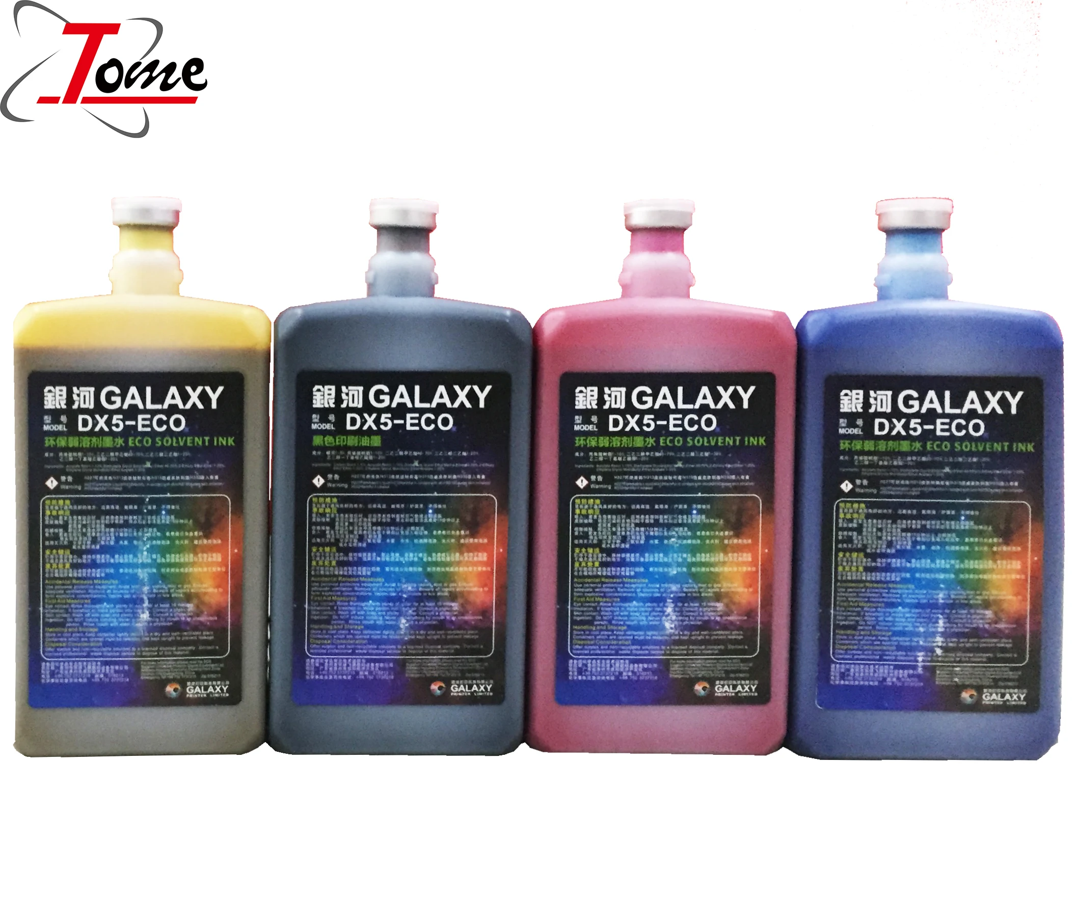 Galaxy Mild Solvent Ink For Inkjet Printer Inks/de Tinta Eco/eco De Tinta Solvente Para Dx5