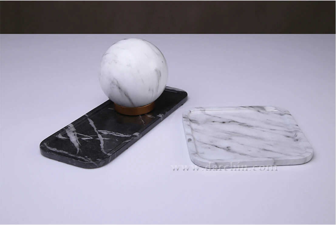 豪华人造大理石办公桌装饰家居配件