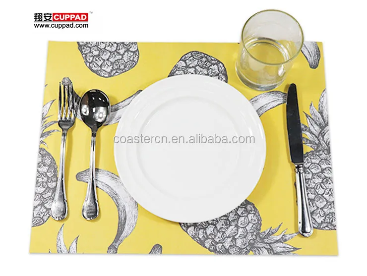 Wholesale Printed Restaurant Hotel Custom Disposable Paper Placemats