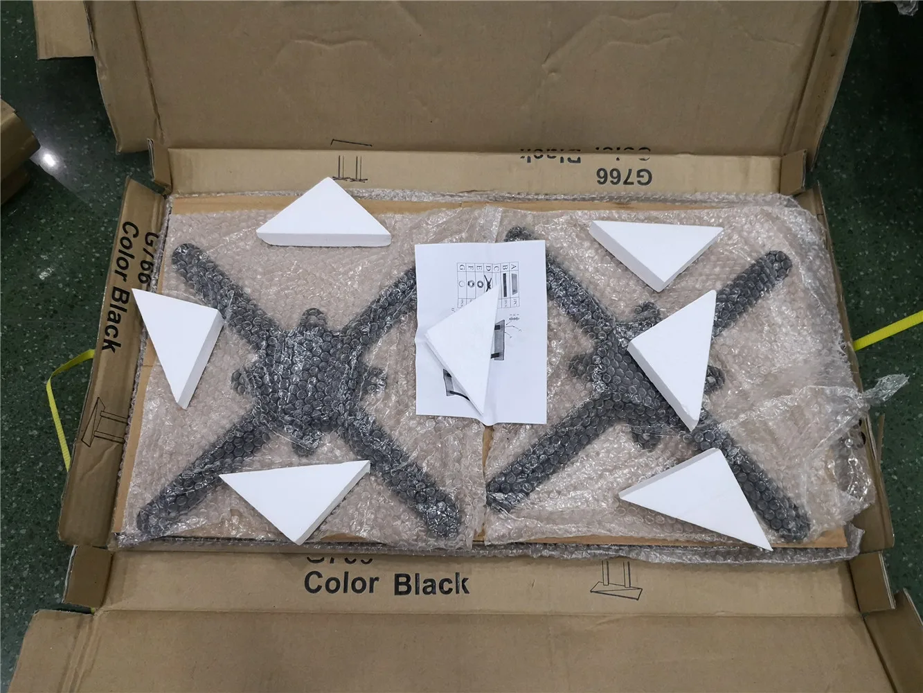 2019 new model industrial furniture double column powder coating casting iron table bases