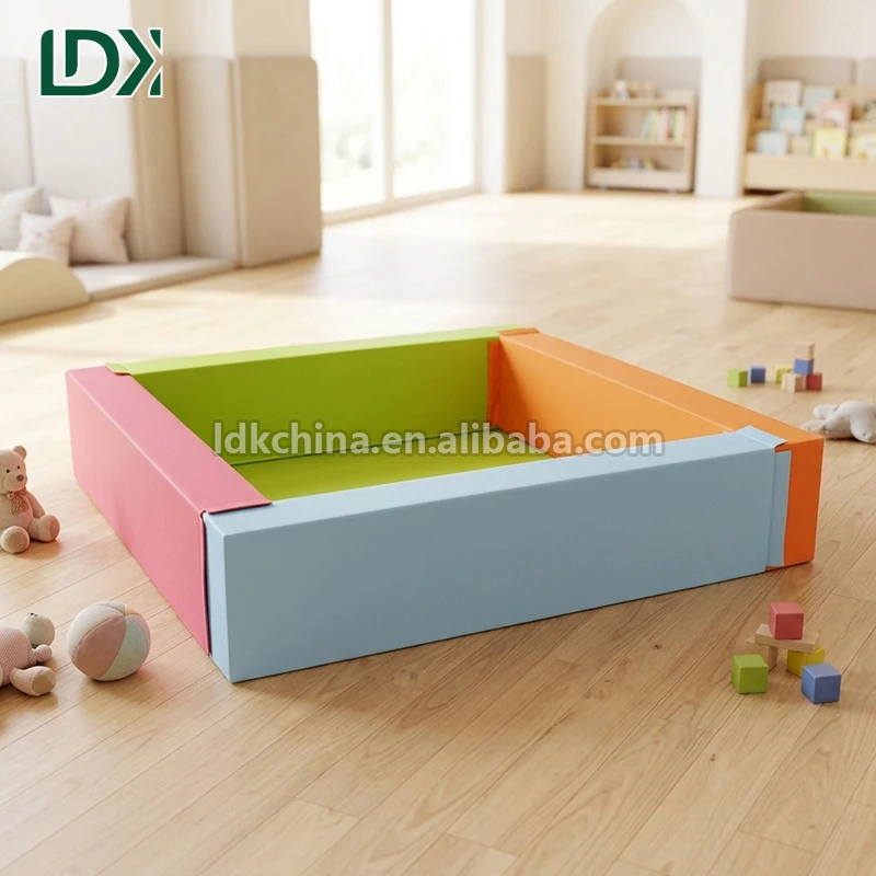 LDK Small Gymnastics Square Pool Kids Training Pit for Kindergarten and Early Education Sports