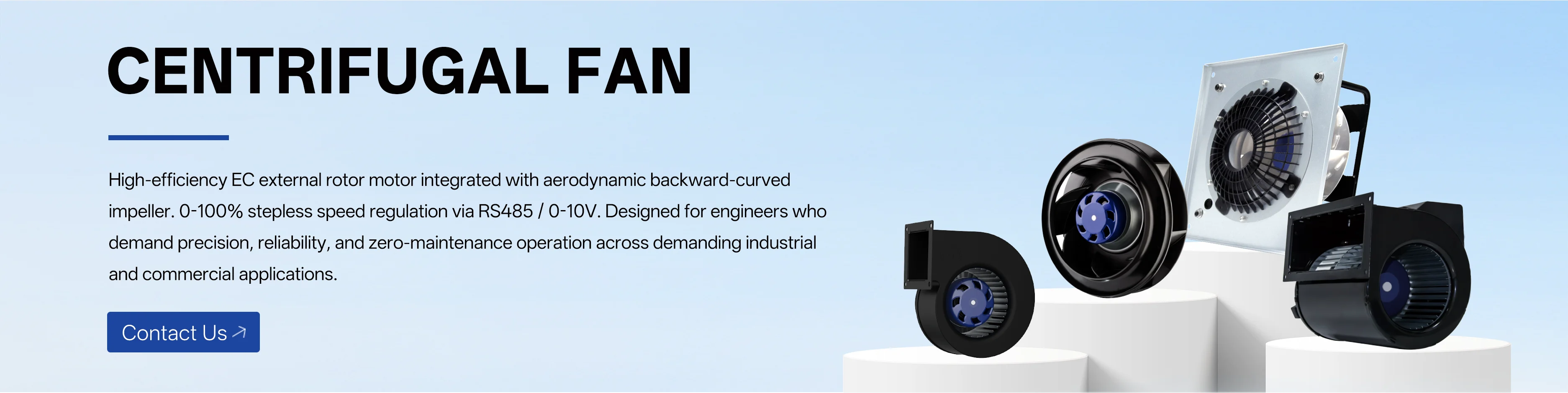 Fan, 133mm, Centrifugal - detail 4