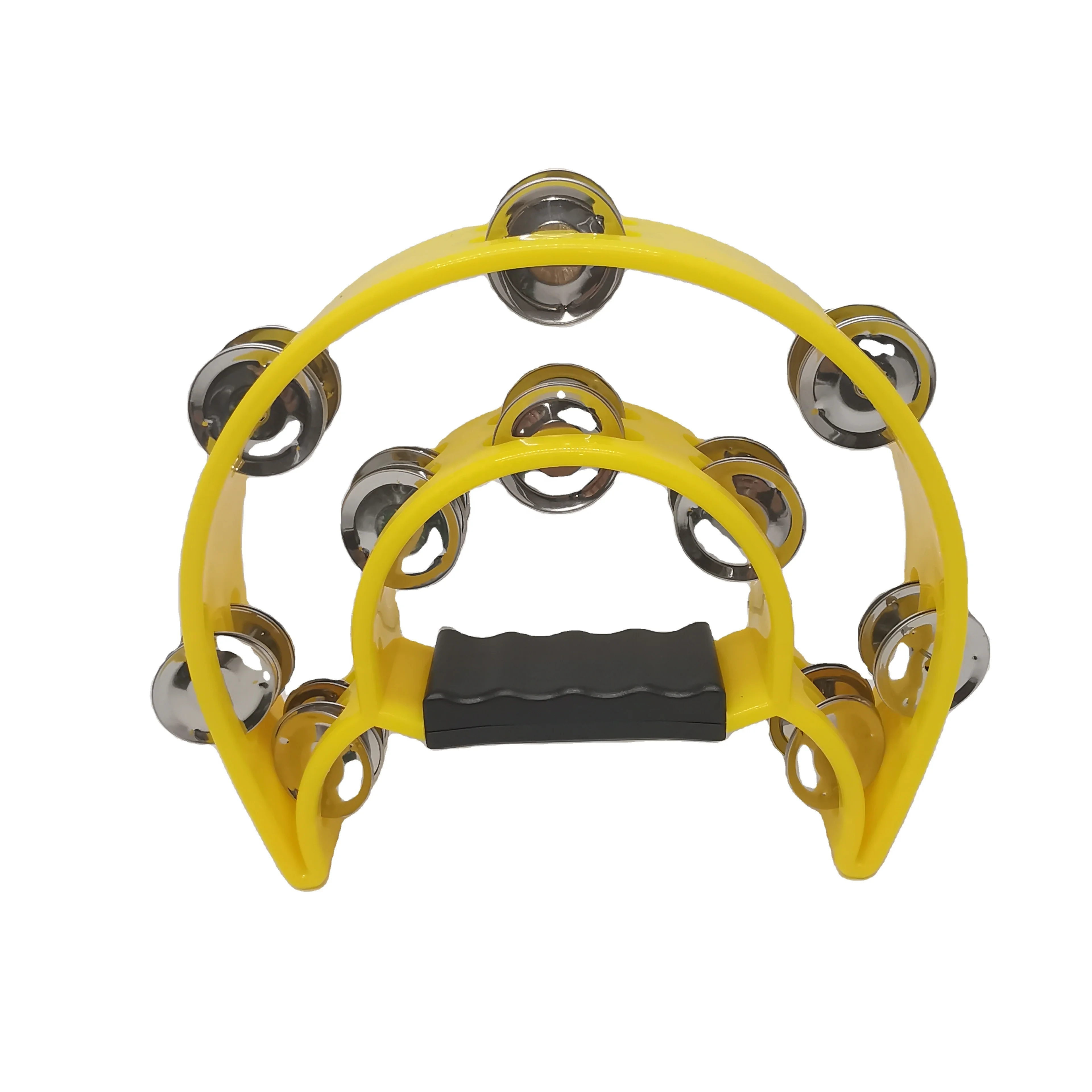 Customized Tambourine Hand Ring For Ktv Musical Instruments Doubledeck