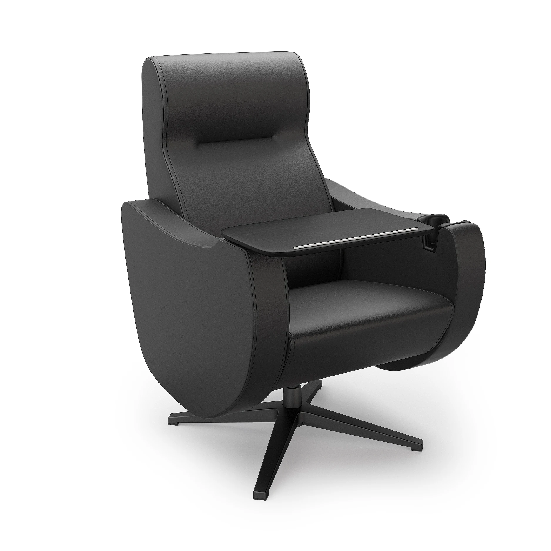 Lounge Lobby Waiting Chair Rex Glide Leatherette Or Fabric With