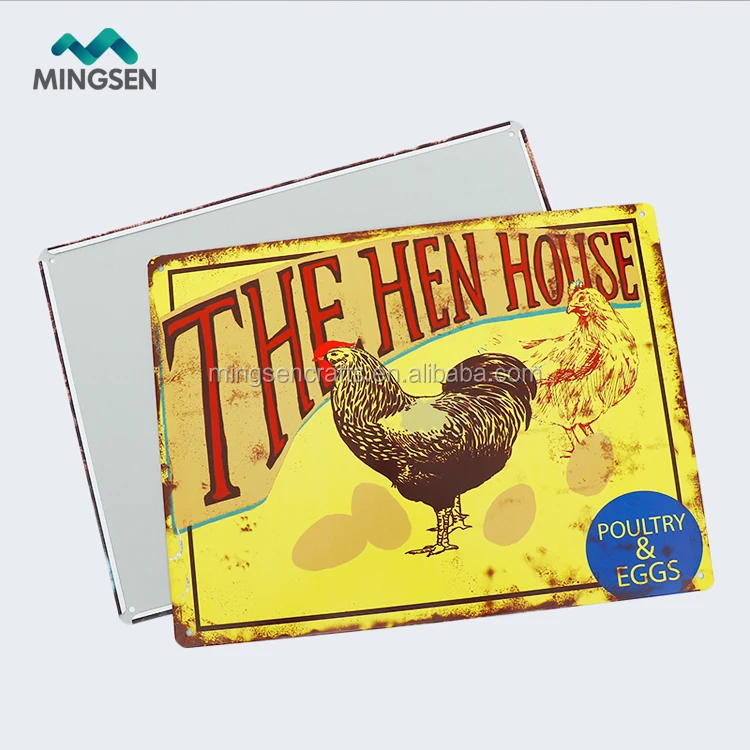 Custom Logo Tin Signs Brewing Embossed Metal Tin Tackers Buy