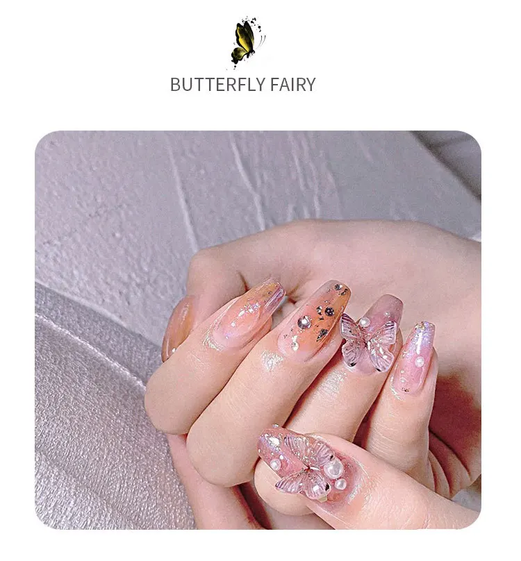 Download 2020 Summer Nail Design 3d Diy Resin Butterfly Plastic Charms Nail Art Decorations Pvc Bow Pink Cute Manicure Tips Buy High Quality Butterfly Nail Decoration Nail Art Decorations Unique Nail Art Tips Product