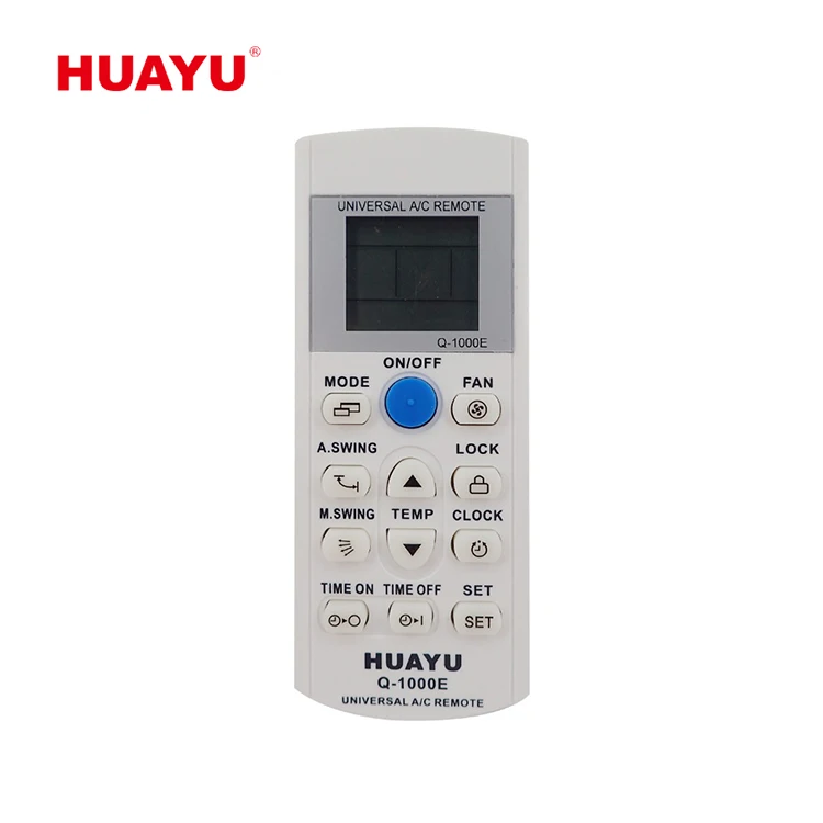 Пульт кондиционера huayu. Пульт от кондиционера Universal a/c Remote. Huayu q-1000e. Пульт для кондиционера General Electric. Huayu q-1000e коды.