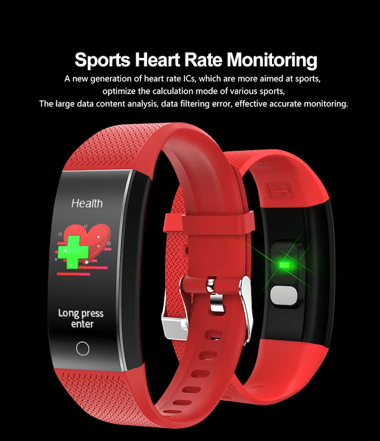 cheap smart bracelet QW18T smart temperature bracelet heart rate smart watch body temperature