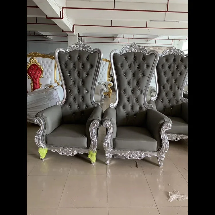 2022 Best Sale Wedding Luxury Royal Sofa Wedding Queen Sofa Factory