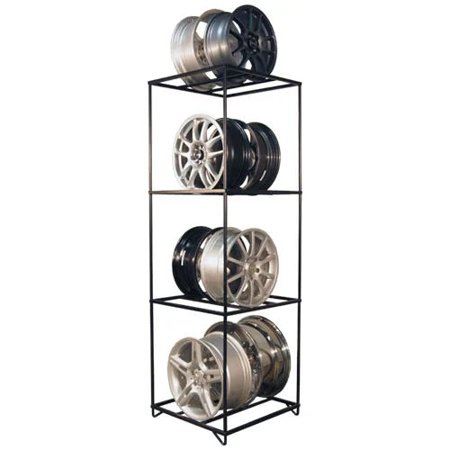 Heavy Duty 4 Layers Wheel Rim Display Stand Tyre Storage Racks Buy