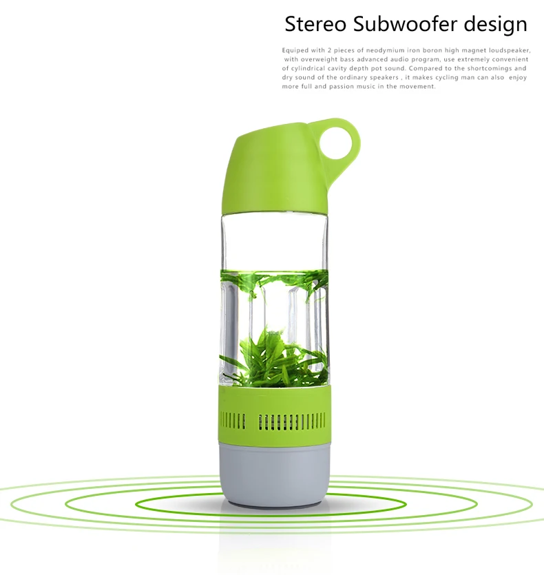China factory high quality hifi IPX4 waterproof water bottle blue tooth speaker - ANKUX.COM