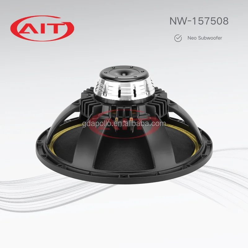 15 inch neodymium woofer