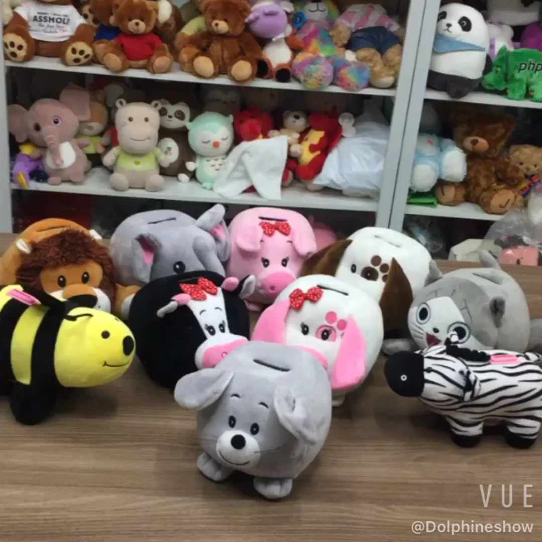 Wholesale Bulk Cheap Assorted Animal Shape Piggy Bank Money Boxes