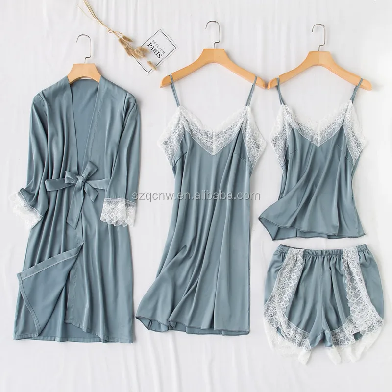 sexy nighty satin slip dress ice