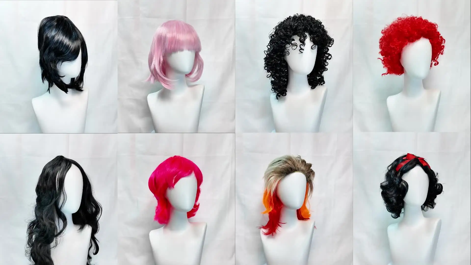 Short Dark Blue Straight Men Wig Hair No Tangle, No Shedding