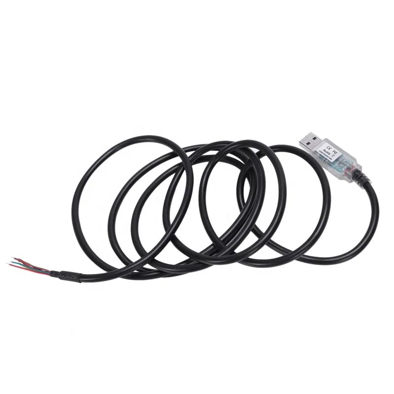 RS485 Converter Cable FTDI Chip to 4 Wires 6 Cores End Connector Wiring Pinout USB Serial RS485 Cable Support Arduino Win10 Win8 - ANKUX.COM