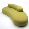 Public area reception modern office rest creative unique shape sofa