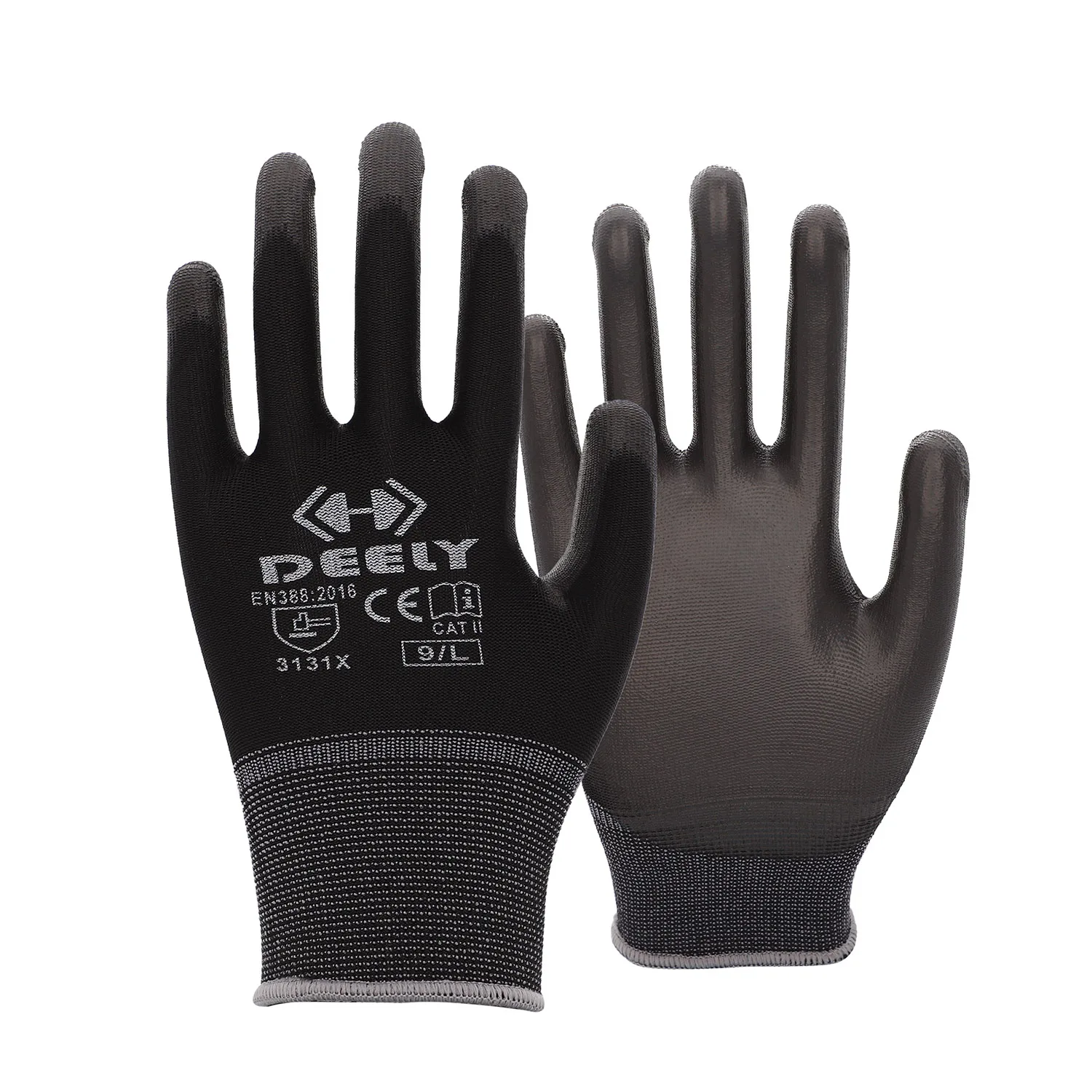 Hand Safety Gloves Hand Protection Gloves Knitted Pu Coated Working Gloves Buy Pu Coated
