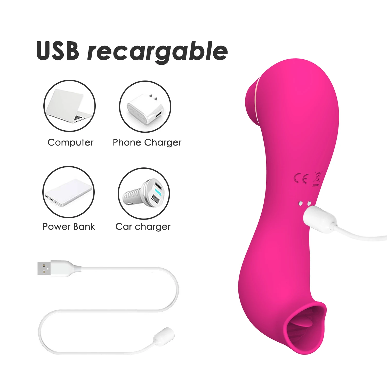 2021 New High Quality Women Sex Toy Rose Red S