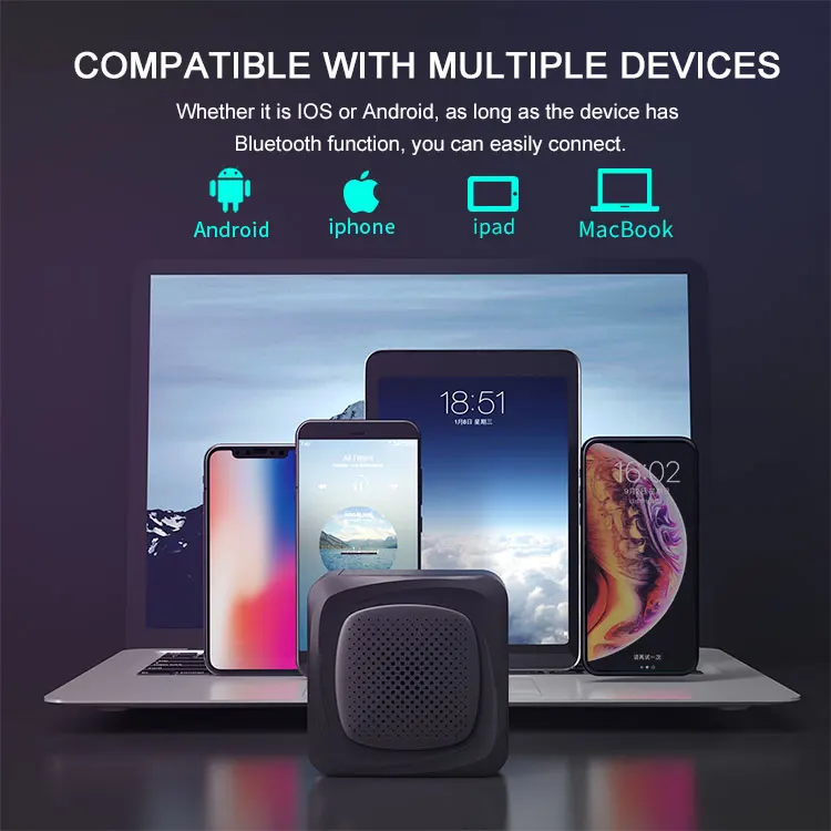 2020 Wireless Bluetooth Speaker With 5000mAh Power Bank Outdoor Bluetooth Speaker - ANKUX.COM
