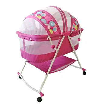 pink baby swing