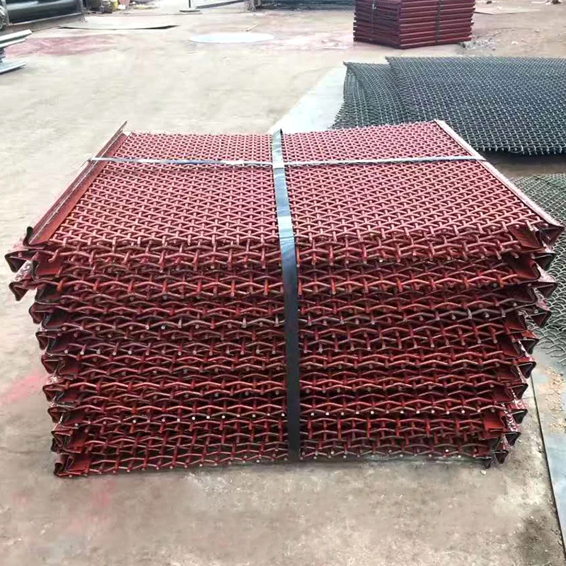 
65mn High-tensile Steel-Wire Mesh Sieve Mesh Screen for Quarry 