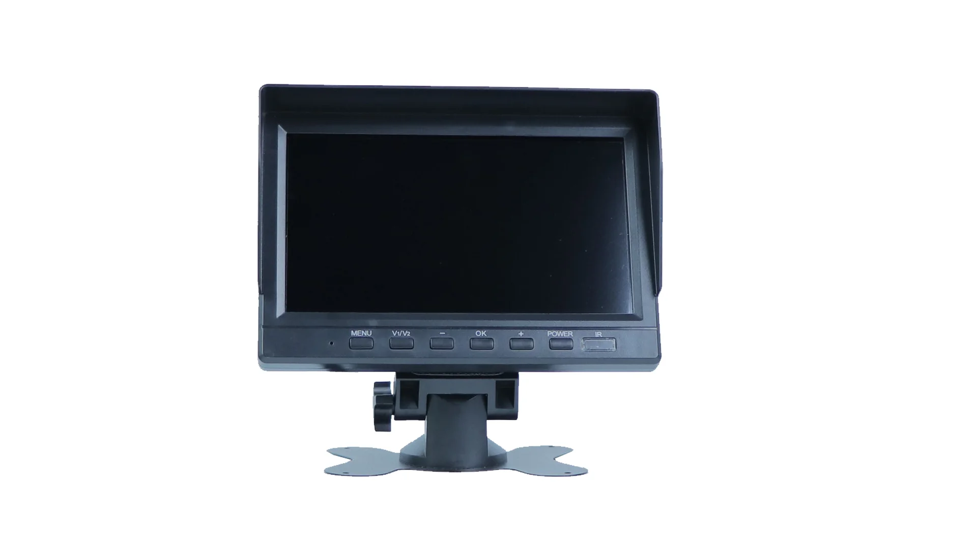 7 Inch Portable Digital AHD Monitor 1080P 1024x600 TFT LCD 2CH 4-Pin TV ...