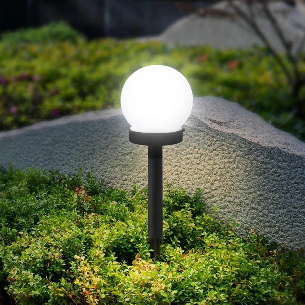 花园solarlight lampe solaire led太阳能草坪灯装饰花园空心灯防水