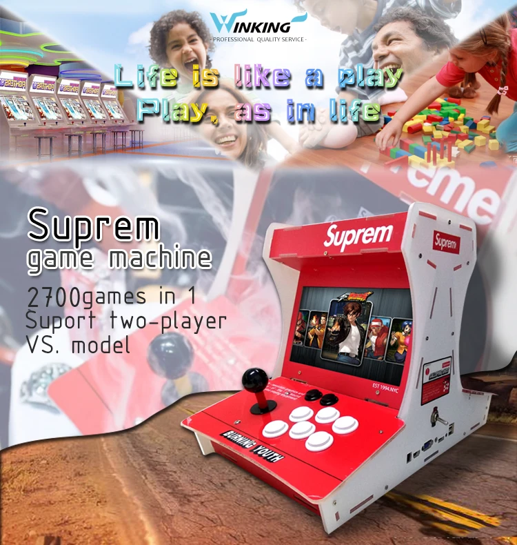 Hot Sale Latest 2700 Games in 1 Mini Arcade Game Machine