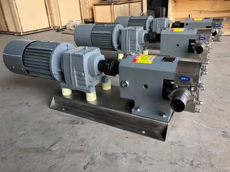 Stainless Steel Sanitary Food Grade Liquid Transfer Pump Ideal for Chocolate/Yoghurt Processing