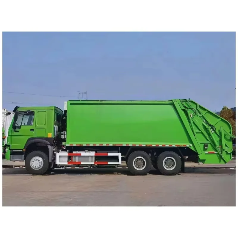 product howo 64 20cbm compactor garbage truck with plc hydraulic system rear loading rubbish waste management vehicle-1