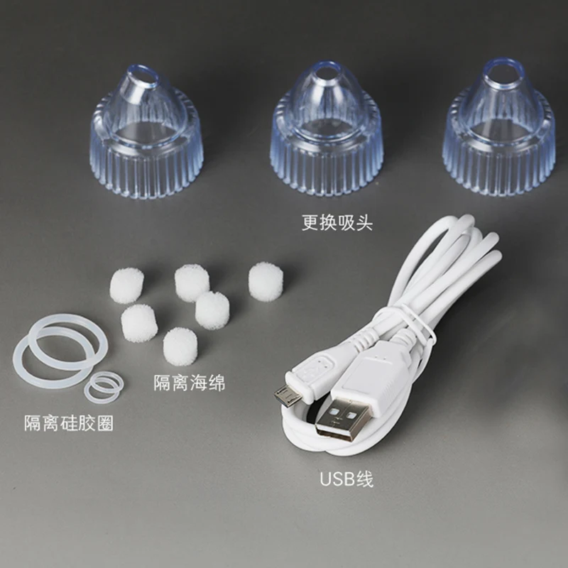 Nettoyeur De pores De L'acné Électrique Extracteur Kit Tira Sugador De Cravos Extracteur De Cravos Kit Removedor De Cravos Vide E Espinhas