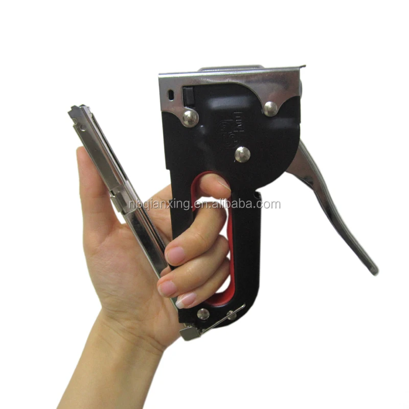 Manual Heavy Duty Hot Stapler Gun Hand Nail Gun Gs Staple Gun Tacker 4