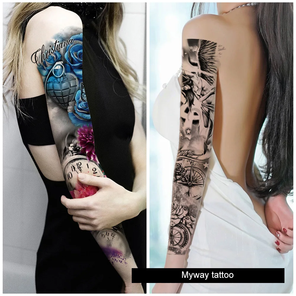 myway定制假纹身,临时纹身贴纸,纹身临时纹身纸