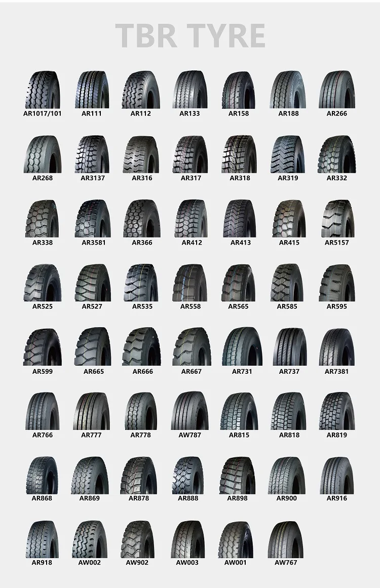 18 PARES de TBR ponen un neumático todo el neumático radial sin tubo de acero del camión 12R22.5 para el mercado de África
