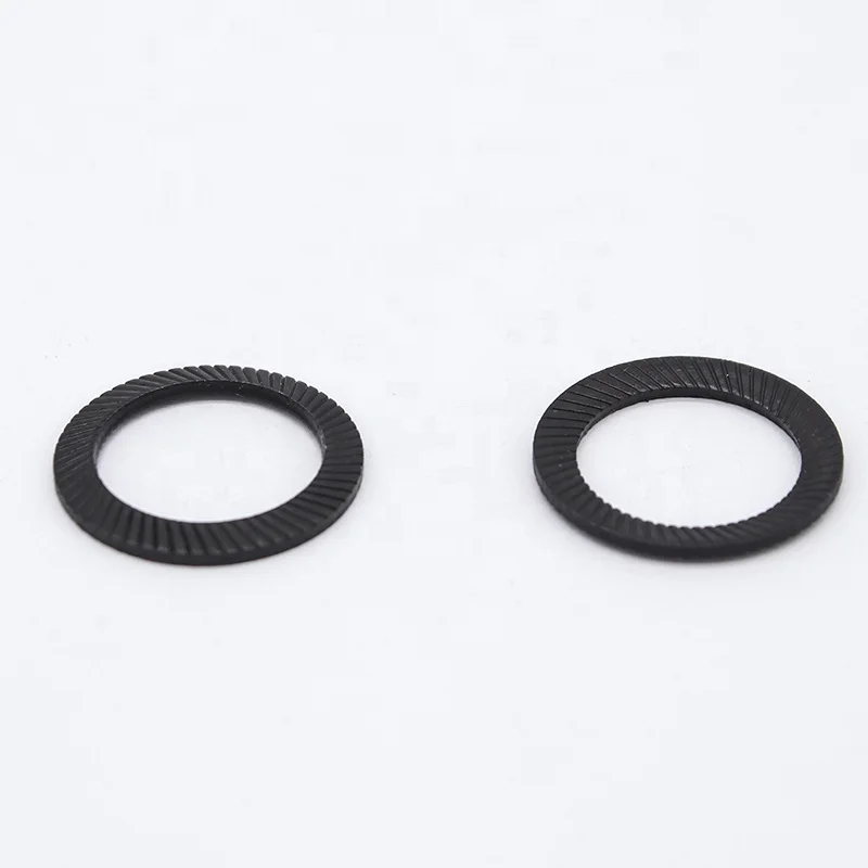 Safety Lock Washers Ribbed Conical Washers Din9250 Type S Serrated