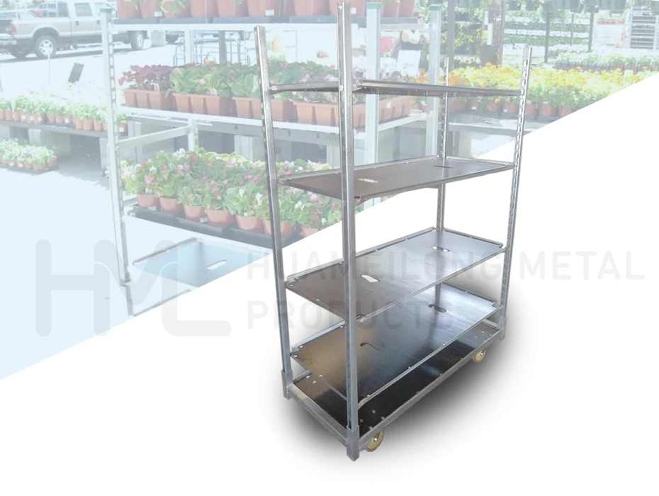 greenhouse trolley cart
