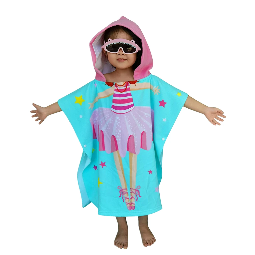 hooded beach towel