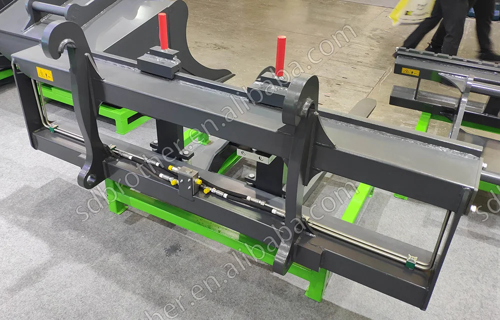 Skid Steer Loader Sideshift Pallet Fork,Low Profile With Internal