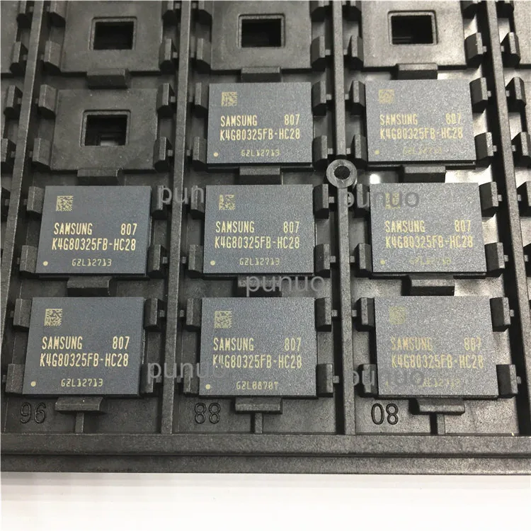 K4g80325fb-hc28 Flash Memory Fully-managed Nand Low Active & Standby ...