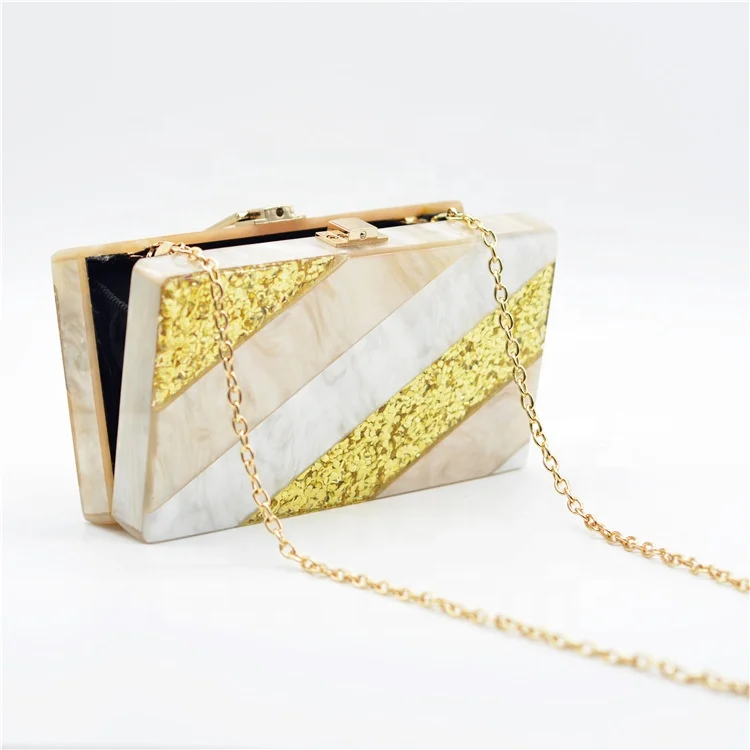 Gw Money Clutch Rhinestone Purse 10000 Dollars Stack Of Cash Evening