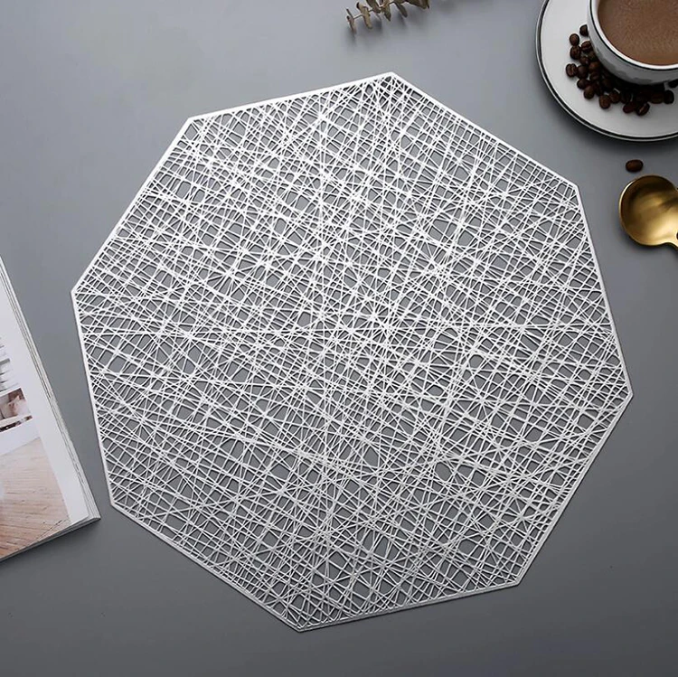 Luxurious Silver Round Placemat For Table Decorating Buy Luxurious