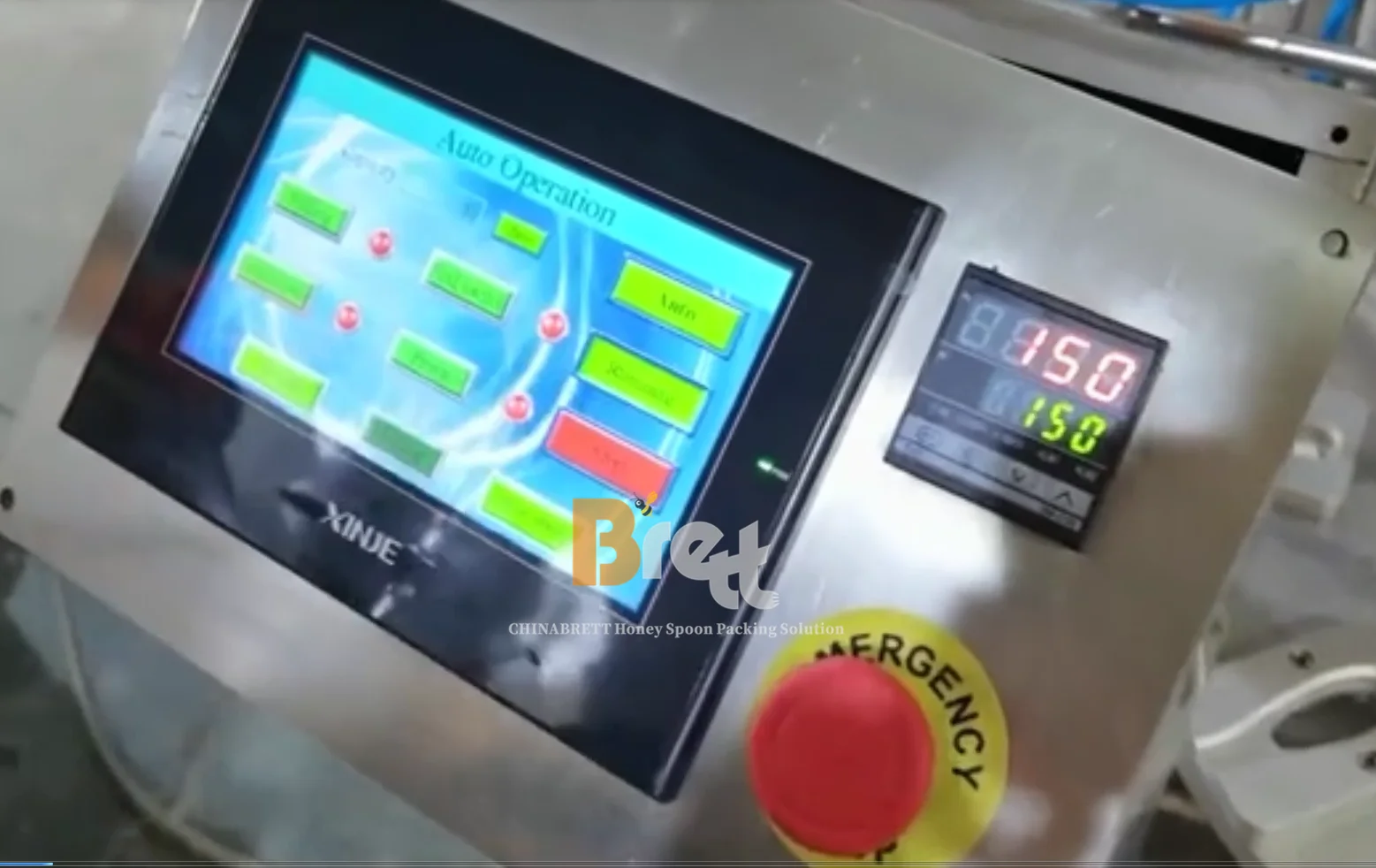 प्लास्टिक पीपी शहद चम्मच मैनुअल सीलिंग मशीन पैकिंग मशीन 10