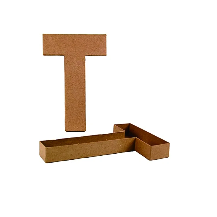 Kraft Paper Alphabet Shape Boxes Letter Shaped Gift Buy Kraft Paper Alphabet Shape Boxes