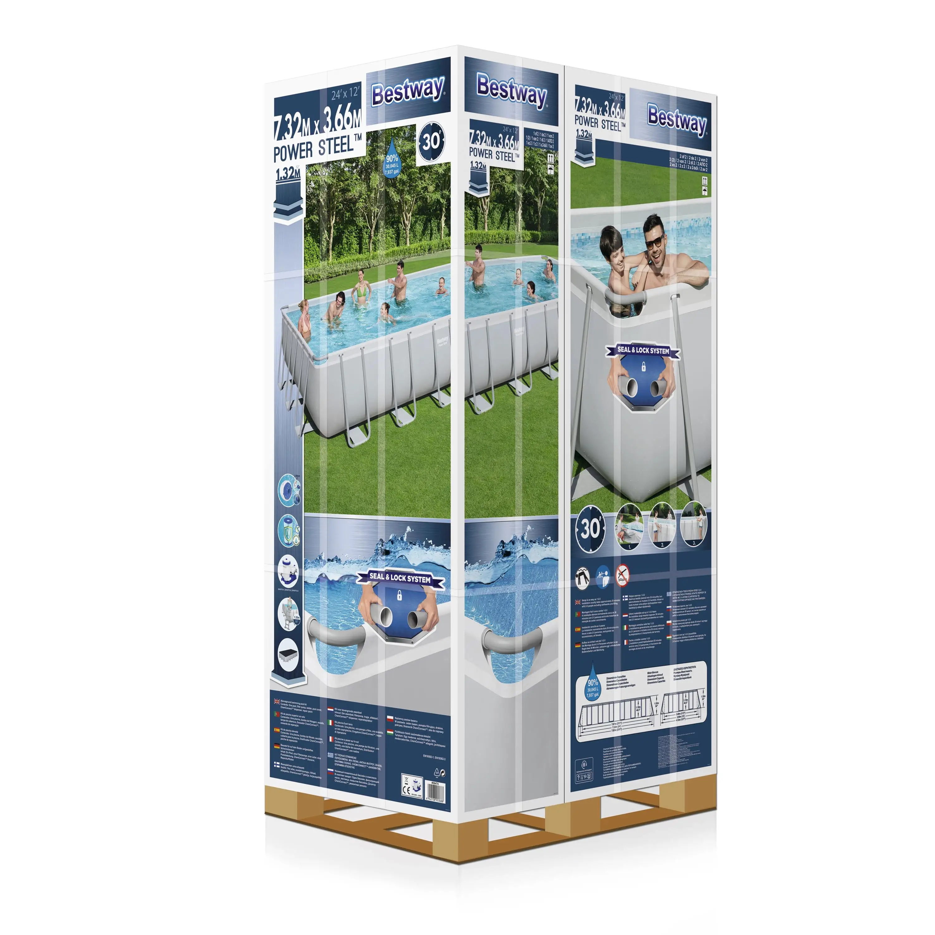 bestway pool storage